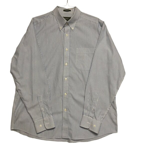 EDDIE BAUER MENS BUTTON DOWN LONG‎ SLEEVE SHIRT L - Picture 1 of 5